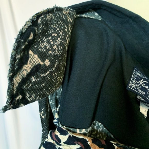 Next Move Vintage Animal Print Button Up Size Large - Picture 12 of 12